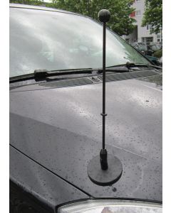  Supporto per Auto con adesivo Magnetico Diplomat-1-Black 