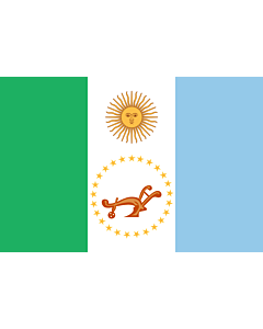 Fahne: Flagge: Chaco (Provinz)