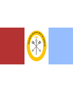Fahne: Flagge: Santa Fe (Provinz)