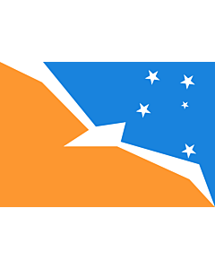 Bandiera: Provincia di Terra del Fuoco