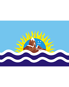 Drapeau: province de Santa-Cruz