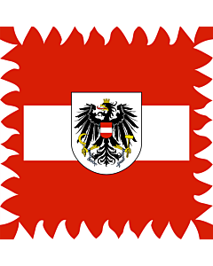 Drapeau: Presidential Standard of Austria  -1984 | Former Flag of the President of Austria  used until 1984 | Ehemaliger Stander des österreichischen Bundespräsidenten  bis 1984 | Štandarda prezidenta Rakúskej republiky