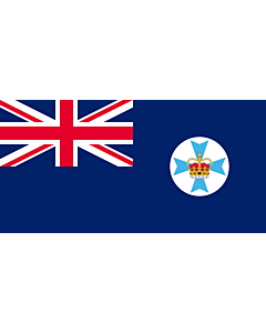 Fahne: Flagge: Queensland