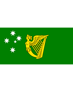 Drapeau: Australian Irish heritage