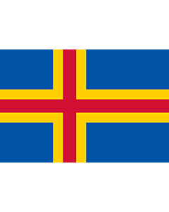 Fahne: Flagge: Åland