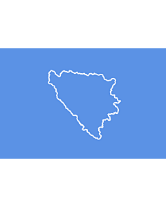 Drapeau: BiH  First set of proposal 3 | Third alternative flag of the First set of Proposals for the Bosnian Flag change