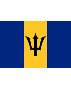 Drapeau: Barbade