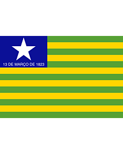 Fahne: Flagge: Piauí