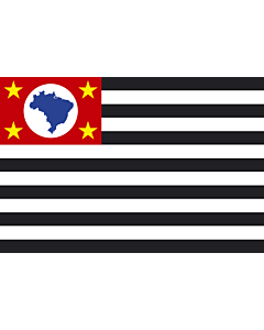 Fahne: Flagge: São Paulo