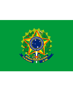 Drapeau: Presidential Standard of Brazil | Presidential Flag of Brazil