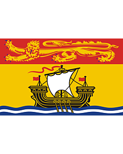 Fahne: Flagge: New Brunswick