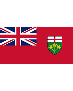Fahne: Flagge: Ontario