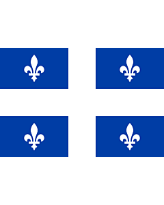Fahne: Flagge: Québec