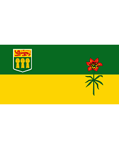 Fahne: Flagge: Saskatchewan