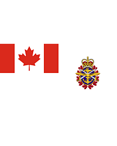 Bandiera: Canadian Forces | Joint service flag of the Canadian Forces