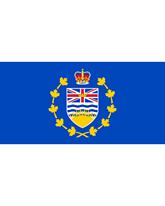 Bandiera: Lieutenant-Governor of British Columbia | Lieutenant-gouverneur de Colombie-Britannique