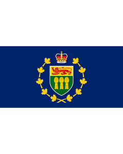 Fahne: Flagge: Lieutenant-Governor of Saskatchewan | Lieutenant-gouverneur de Saskatchewan