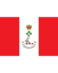 Drapeau: Royal Military College of Canada | Royal Military College of Canada RMC; which was used to help create the current Canadian