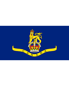 Bandiera: Standard of the Canadian Governor General 1931 | Created the image myself using the base image template at the Commons