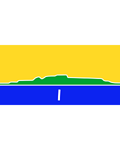 Fahne: Flagge: Thunder Bay | An approximation of the flag of the City of Thunder Bay