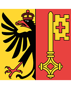 Bandiera: Repubblica e Cantone di Ginevra