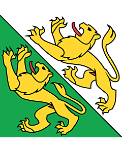 Fahne: Flagge: Thurgau
