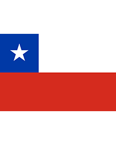 Fahne: Flagge: Chile