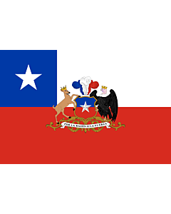 Bandiera: President of Chile | Presidential flag of the Republic of Chile | Presidencial de la República de Chile | Presidencial da República do Chile
