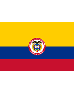 Drapeau: President of Colombia | That is used by the President of Colombia | Presidente de Colombia | Presidenziale della Colombia