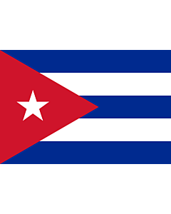 Fahne: Flagge: Kuba