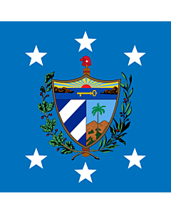 Fahne: Flagge: President of Cuba