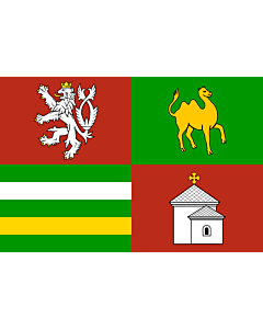 Fahne: Flagge: „Region Pilsen