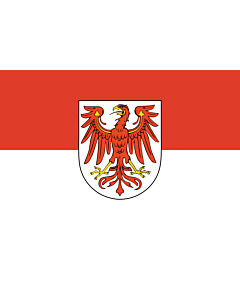 Fahne: Flagge: Brandenburg