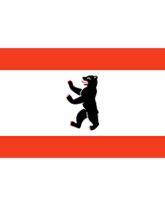 Fahne: Flagge: Berlin