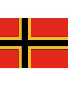 Fahne: Flagge: Entwurf einer Flagge für die Bundesrepublik Deutschland von Ernst Wirmer