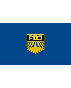 Fahne: Flagge: FDJ