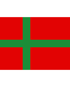 Bandiera: Denmark Bornholm | Unofficial flag of Bornholm  Denmark