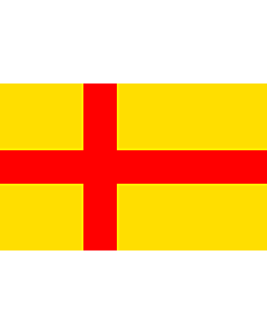 Drapeau: Kalmar Union | Merely a recreation of what the flag is thought to have looked like | Tämä on vain luomus siitä miltä Kalmarin unionin lipun arvellaan näyttäneen | Kalmarunionens