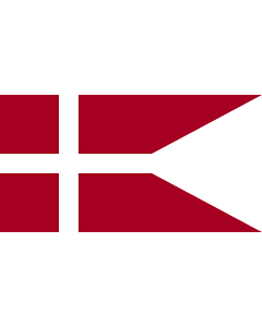 Drapeau: Naval Ensign of Denmark
