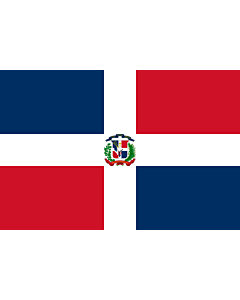 Drapeau: République dominicaine