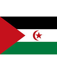 Drapeau: Sahara occidental