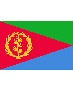 Fahne: Flagge: Eritrea