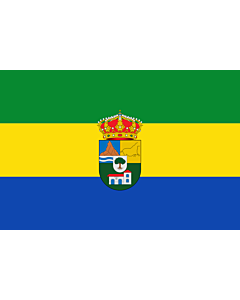 Fahne: Flagge: Tres Villas | Municipio de Las Tres Villas en la Provincia de Almería  España