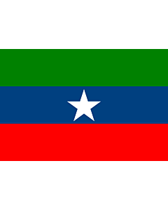 Bandiera: Ogaden, regione dell'Etiopia