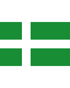 Fahne: Flagge: Sami people  unofficial | Sami people  unofficial  - the colours  green and white