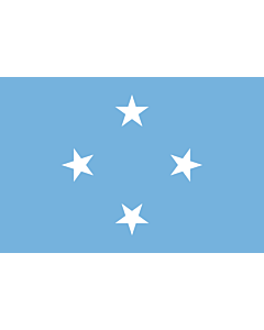Drapeau: Micronésie