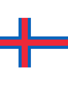 Fahne: Flagge: Färöer