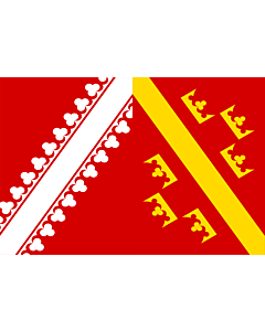 Fahne: Flagge: Elsässische