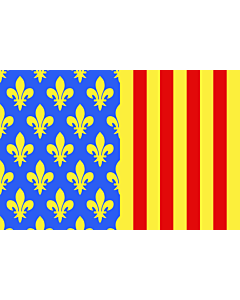 Fahne: Flagge: Fr département Lozère | Lozère | Département de la Lozère