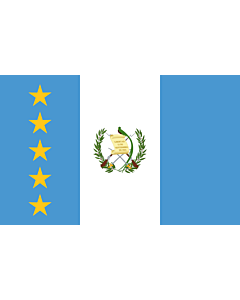 Fahne: Flagge: President of Guatemala | En President of Guatemala standard | Estandarte del presidente de Guatemala